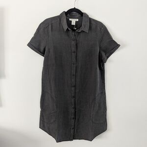 Lucky Brand NWT Linen Shirt Dress Large